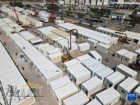 香港抗擊疫情方艙醫院